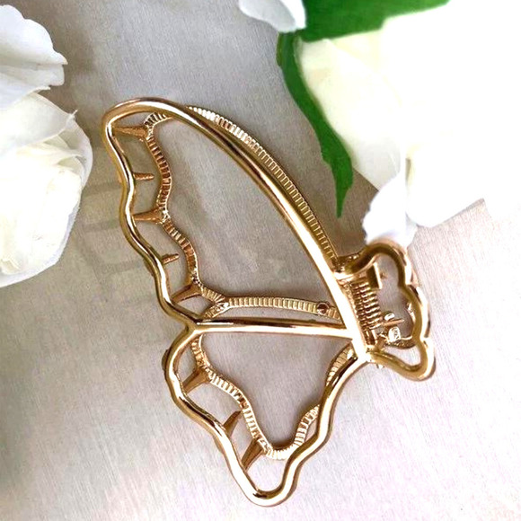 Butterfly Hair Clip Hair Clips Hair Accessories Hair Claw Strong Butterflies - Picture 3 of 9